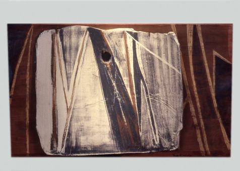 Vlak / scherm / schets - 80 x 45 x 10 cm - 1995 - Slab / screen / sketch